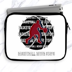 Basketball Never Stops Apple Ipad 2/3/4 Zipper Cases by Valentinaart