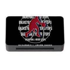 Basketball Never Stops Memory Card Reader With Cf by Valentinaart