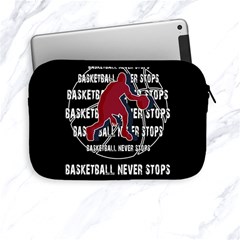 Basketball Never Stops Apple Ipad Mini Zipper Cases by Valentinaart