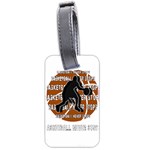 Basketball never stops Luggage Tags (Two Sides) Back