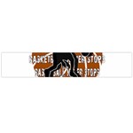 Basketball never stops Flano Scarf (Large) Back