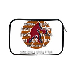 Basketball Never Stops Apple Ipad Mini Zipper Cases by Valentinaart