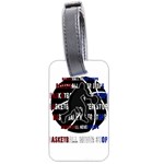 Basketball never stops Luggage Tags (Two Sides) Back