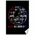 Basketball never stops Canvas 20  x 30   19.62 x28.9  Canvas - 1