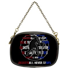 Basketball never stops Chain Purses (One Side) 