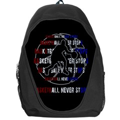 Basketball never stops Backpack Bag