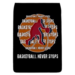 Basketball Never Stops Flap Covers (l)  by Valentinaart