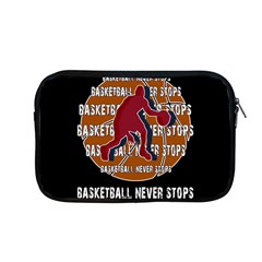 Basketball Never Stops Apple Macbook Pro 13  Zipper Case by Valentinaart