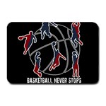 Basketball never stops Plate Mats 18 x12  Plate Mat