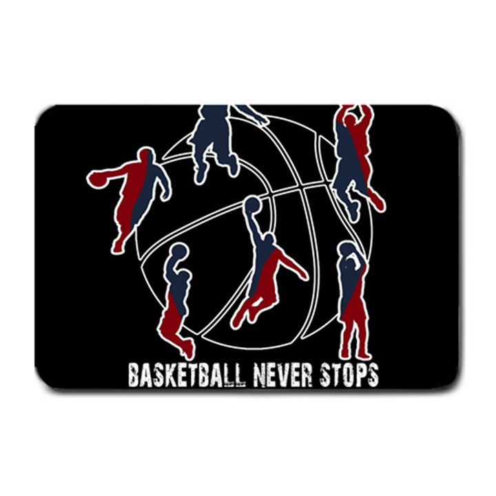 Basketball never stops Plate Mats