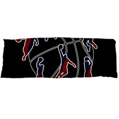 Basketball Never Stops Body Pillow Case Dakimakura (two Sides) by Valentinaart