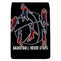 Basketball Never Stops Flap Covers (s)  by Valentinaart