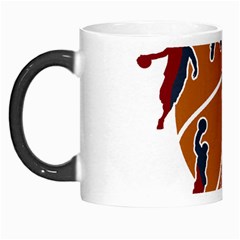 Basketball Never Stops Morph Mugs by Valentinaart