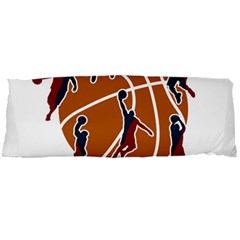 Basketball Never Stops Body Pillow Case Dakimakura (two Sides) by Valentinaart