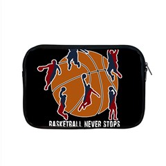 Basketball Never Stops Apple Macbook Pro 15  Zipper Case by Valentinaart