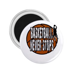 Basketball never stops 2.25  Magnets