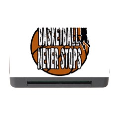 Basketball Never Stops Memory Card Reader With Cf by Valentinaart