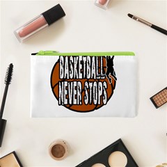 Basketball never stops Cosmetic Bag (XS)