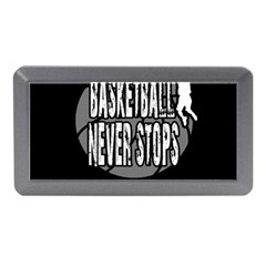 Basketball Never Stops Memory Card Reader (mini) by Valentinaart