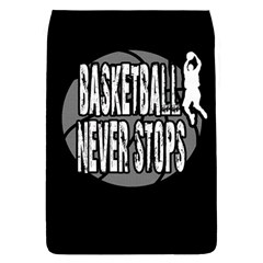 Basketball Never Stops Flap Covers (l)  by Valentinaart