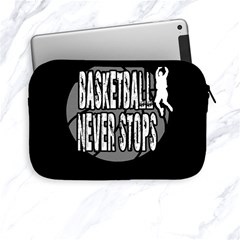 Basketball Never Stops Apple Ipad Mini Zipper Cases by Valentinaart