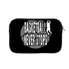 Basketball Never Stops Apple Macbook Pro 13  Zipper Case by Valentinaart