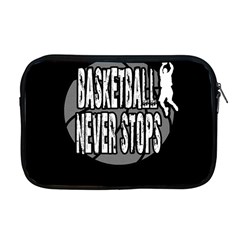 Basketball Never Stops Apple Macbook Pro 17  Zipper Case by Valentinaart