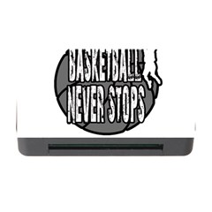 Basketball Never Stops Memory Card Reader With Cf by Valentinaart