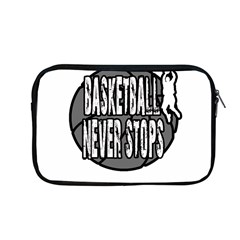 Basketball Never Stops Apple Macbook Pro 13  Zipper Case by Valentinaart