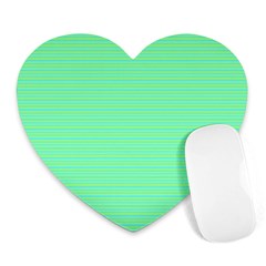 Decorative Lines Pattern Heart Mousepads by Valentinaart