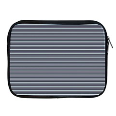 Decorative Lines Pattern Apple Ipad 2/3/4 Zipper Cases by Valentinaart