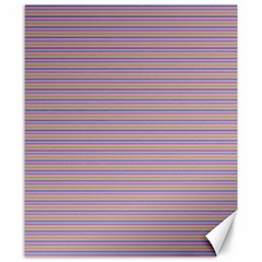 Decorative Lines Pattern Canvas 8  X 10  by Valentinaart