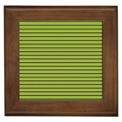 Decorative lines pattern Framed Tiles