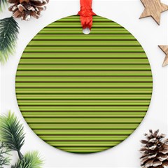 Decorative lines pattern Ornament (Round)