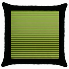 Decorative lines pattern Throw Pillow Case (Black)