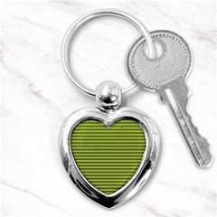 Decorative lines pattern Key Chains (Heart) 