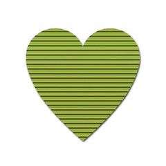 Decorative lines pattern Heart Magnet