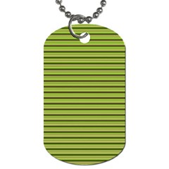 Decorative lines pattern Dog Tag (One Side)