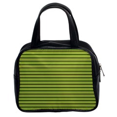 Decorative lines pattern Classic Handbags (2 Sides)