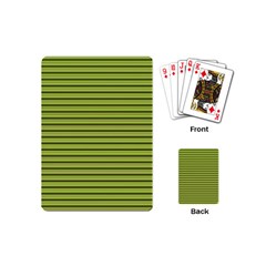 Decorative lines pattern Playing Cards (Mini) 