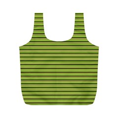 Decorative lines pattern Full Print Recycle Bags (M) 