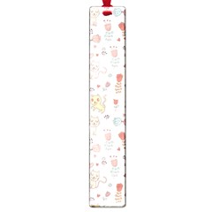 Kittens And Birds And Floral  Patterns Large Book Marks by TastefulDesigns