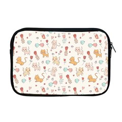 Kittens And Birds And Floral  Patterns Apple Macbook Pro 17  Zipper Case by TastefulDesigns