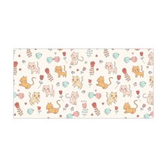 Kittens And Birds And Floral  Patterns Yoga Headband