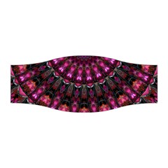 Pink Vortex Half Kaleidoscope  Stretchable Headband