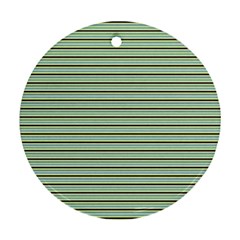 Decorative Lines Pattern Ornament (round) by Valentinaart