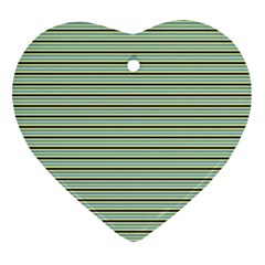 Decorative Lines Pattern Ornament (heart) by Valentinaart