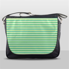 Decorative Lines Pattern Messenger Bags by Valentinaart