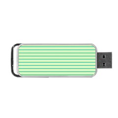 Decorative Lines Pattern Portable Usb Flash (two Sides) by Valentinaart