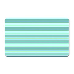 Decorative Lines Pattern Magnet (rectangular) by Valentinaart